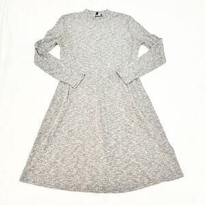 Madewell Heather Gray Long Sleeve Tunic Dress Size Small Mint